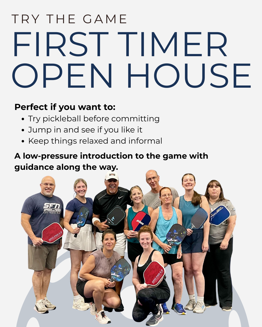First Timer Open House - Try the Game